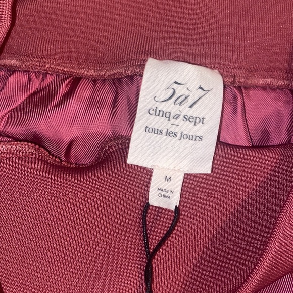 Cinq à Sept Pink Sapphire Giles Pant - Picture 5 of 10